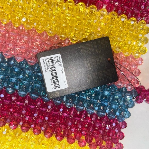 Forever 21 Multicolor Beaded Tote Bag - Picture 6 of 8